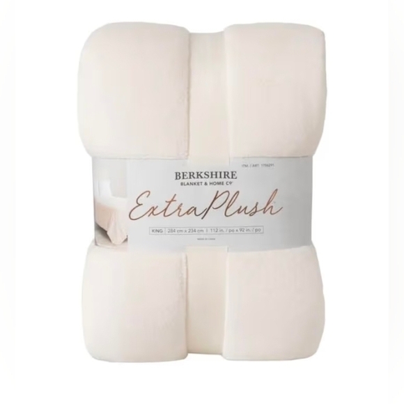 Berkshire Other - Berkshire Heavy Duty Extra Plush Oversized White Blanket Throw Ultra Soft Luxury